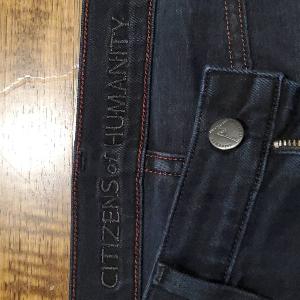 Womens Citizens of Humanity Elson medium rise straight jeans size 28 - Picture 3 of 5